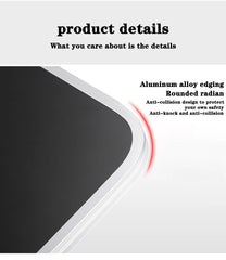 Adjustable Aluminum Laptop Desk Stand – Portable Ergonomic Lapdesk with Mouse Pad