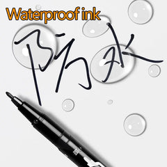 10PCS Double-Sided Waterproof Permanent Markers – Fine & Bold Tip for Versatile Writing